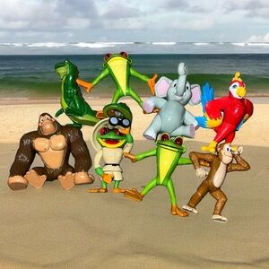 Rainforest Cafe Figurine Set